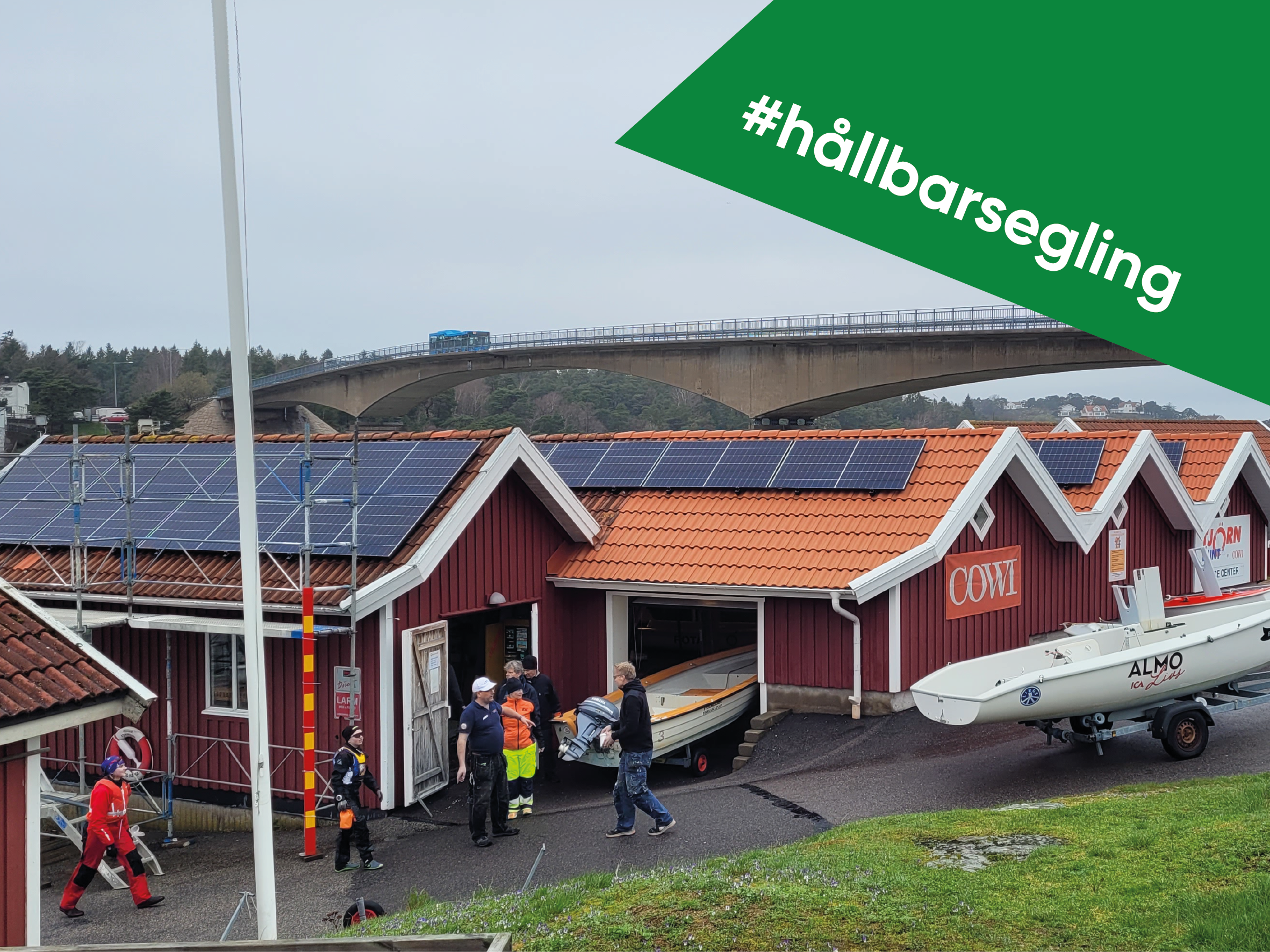 image: Solpaneler på taket när StSS tar steg mot hållbar klubbmiljö