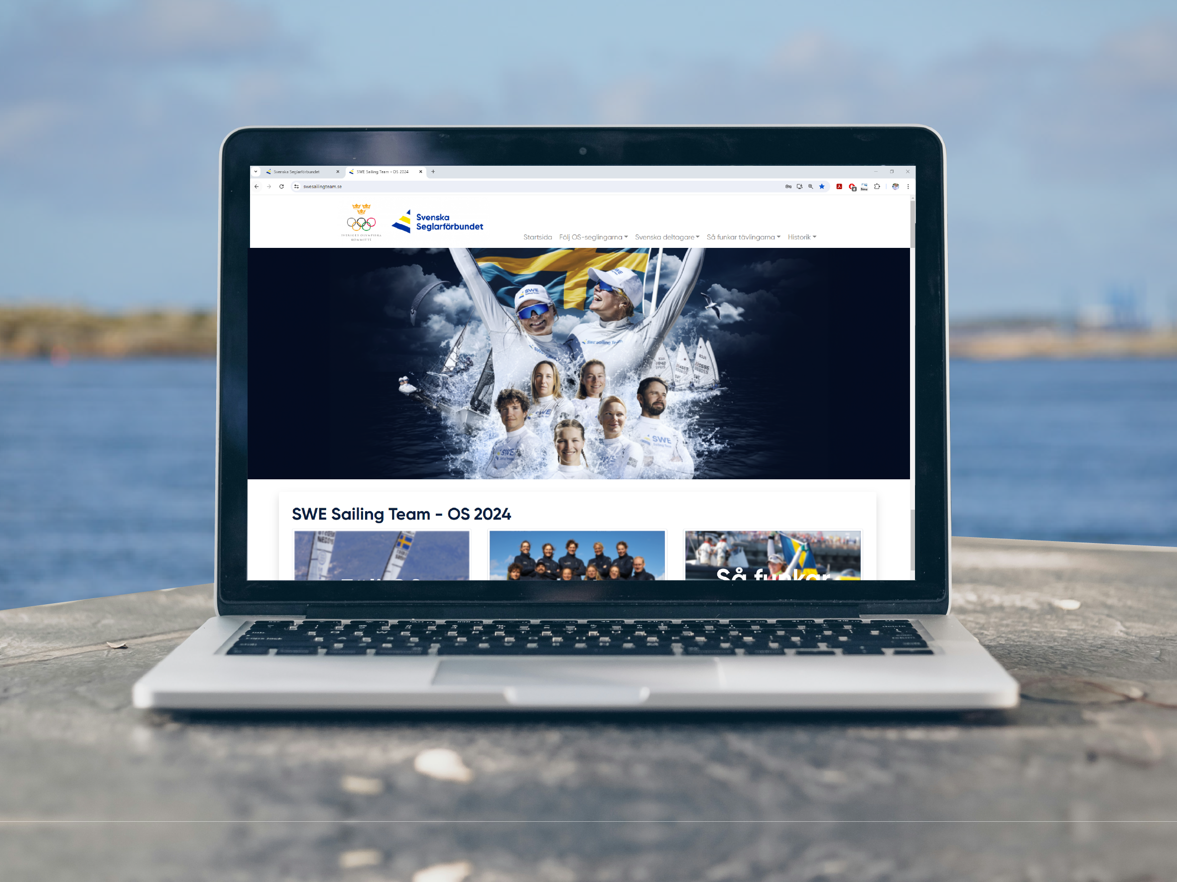 image: Följ OS med Seglarförbundet - hitta till vår särskilda webbplats